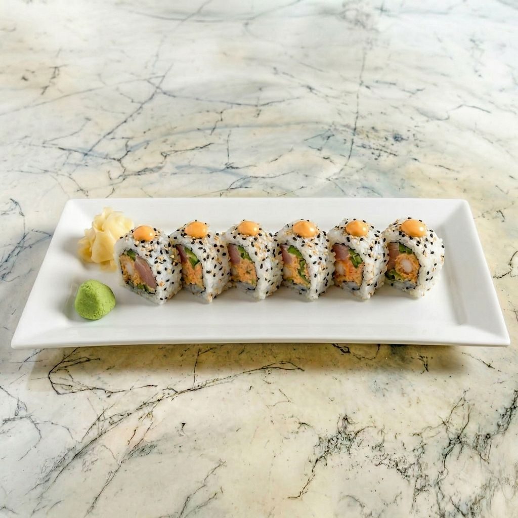Spicy Yellowtail Jalapeno Scallion Roll.