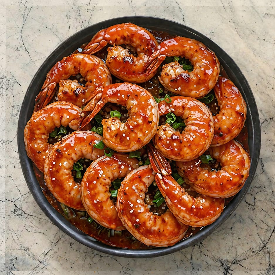 Shrimp Teriyaki Dinner.