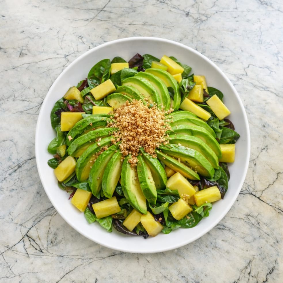 Mango Avocado Salad.