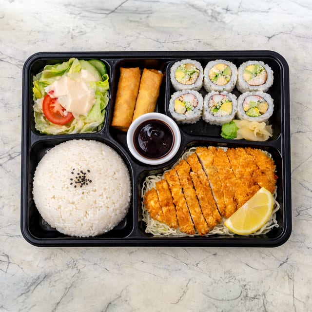 Tonkatsu Dinner Bento.