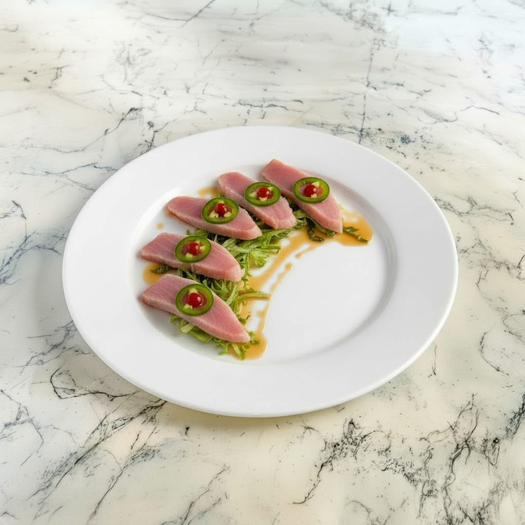 A. Yellowtail Jalapeno Appetizer.