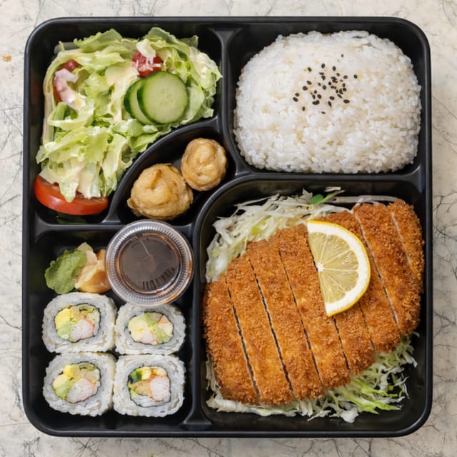 Torikatsu Dinner Bento.