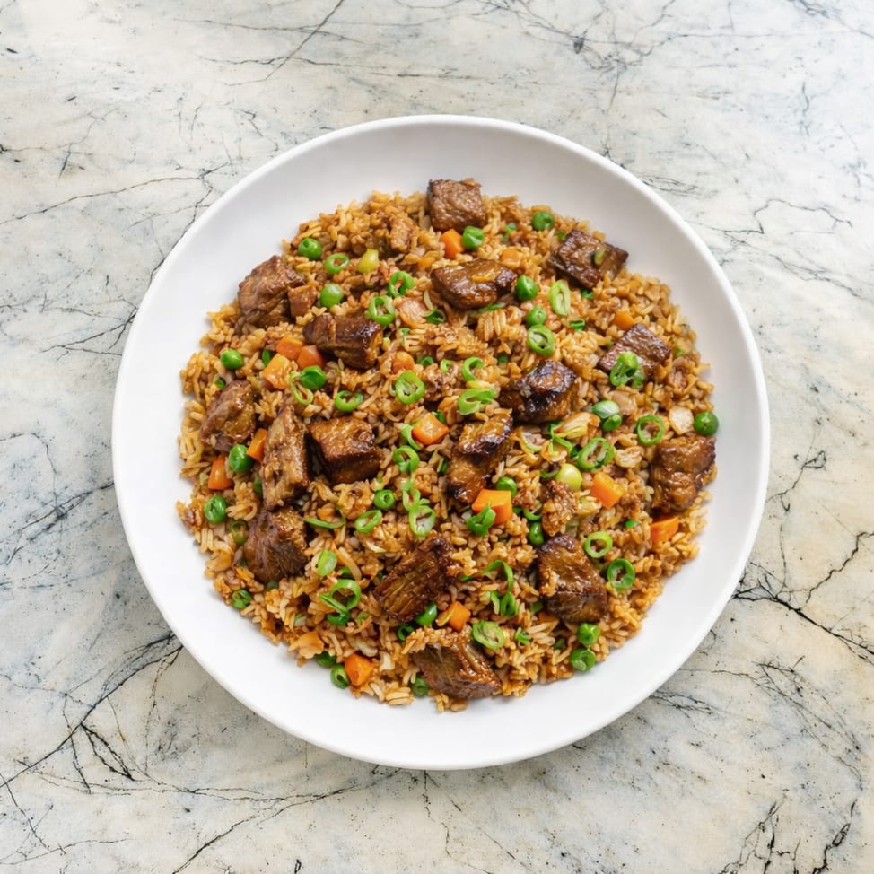 Beef Fried Rice.