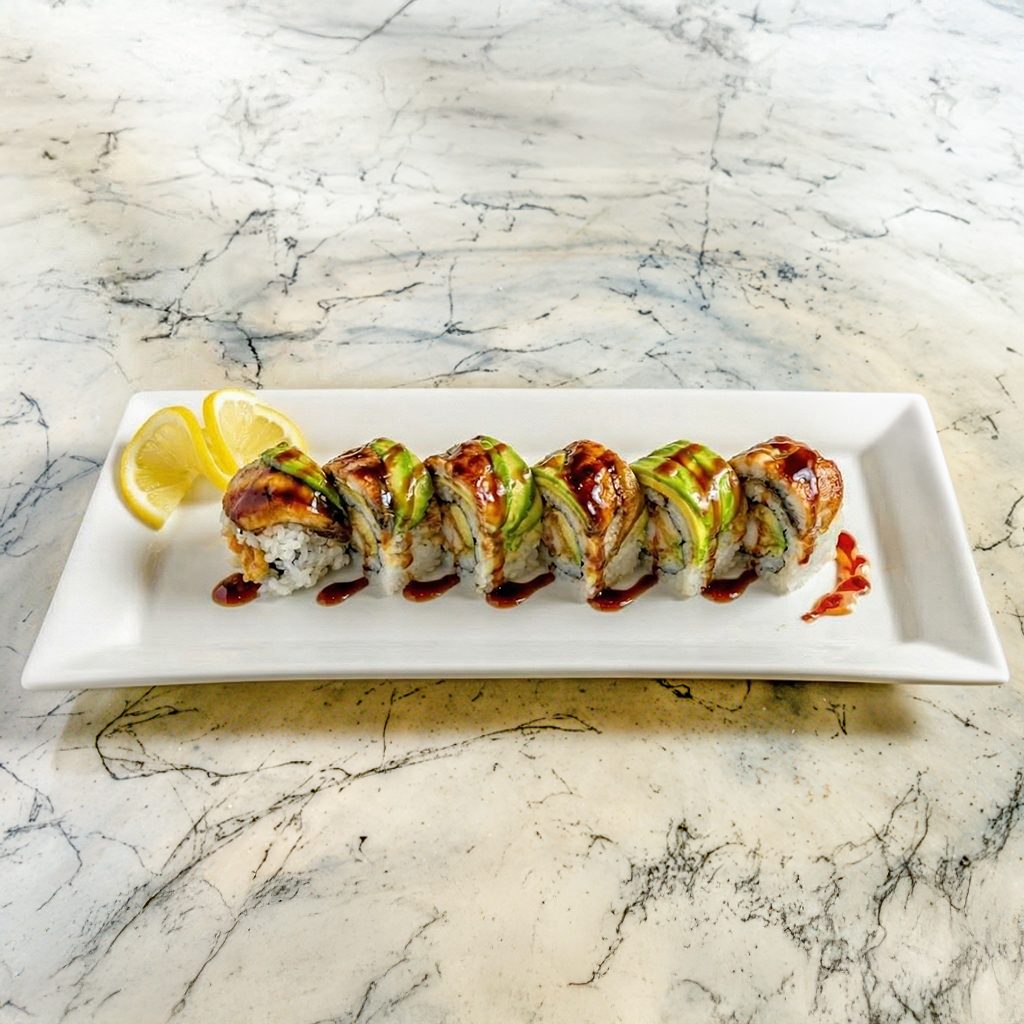 Fancy Dragon Roll.