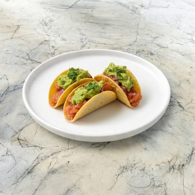 A. Tacos Poisson Japonais (3 pcs).