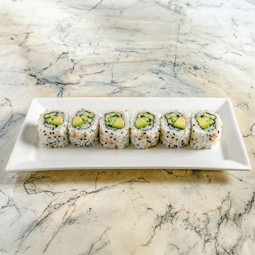 Avocado Cucumber Roll.