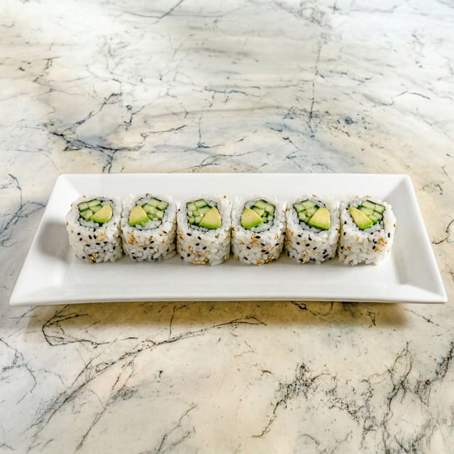 Avocado Cucumber Roll.