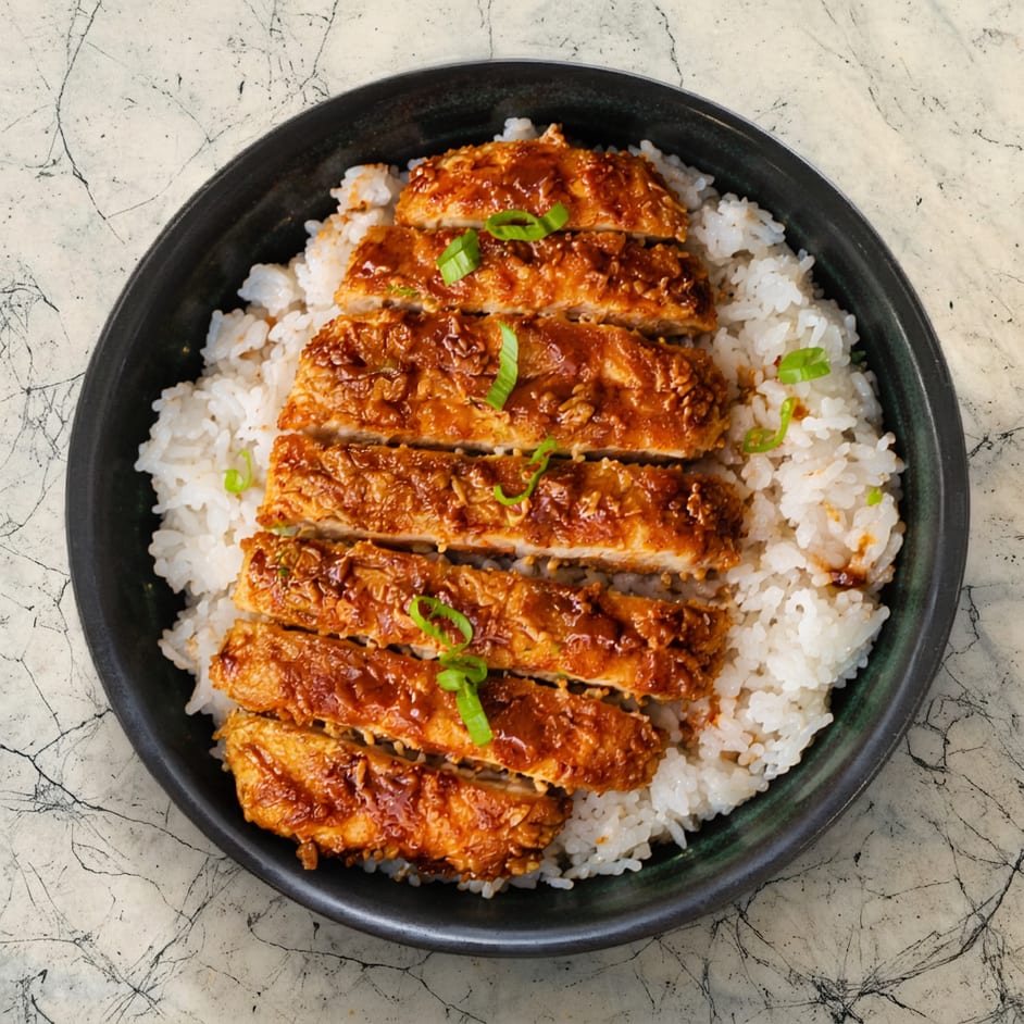 Katsudon Donburi (Pork) D.