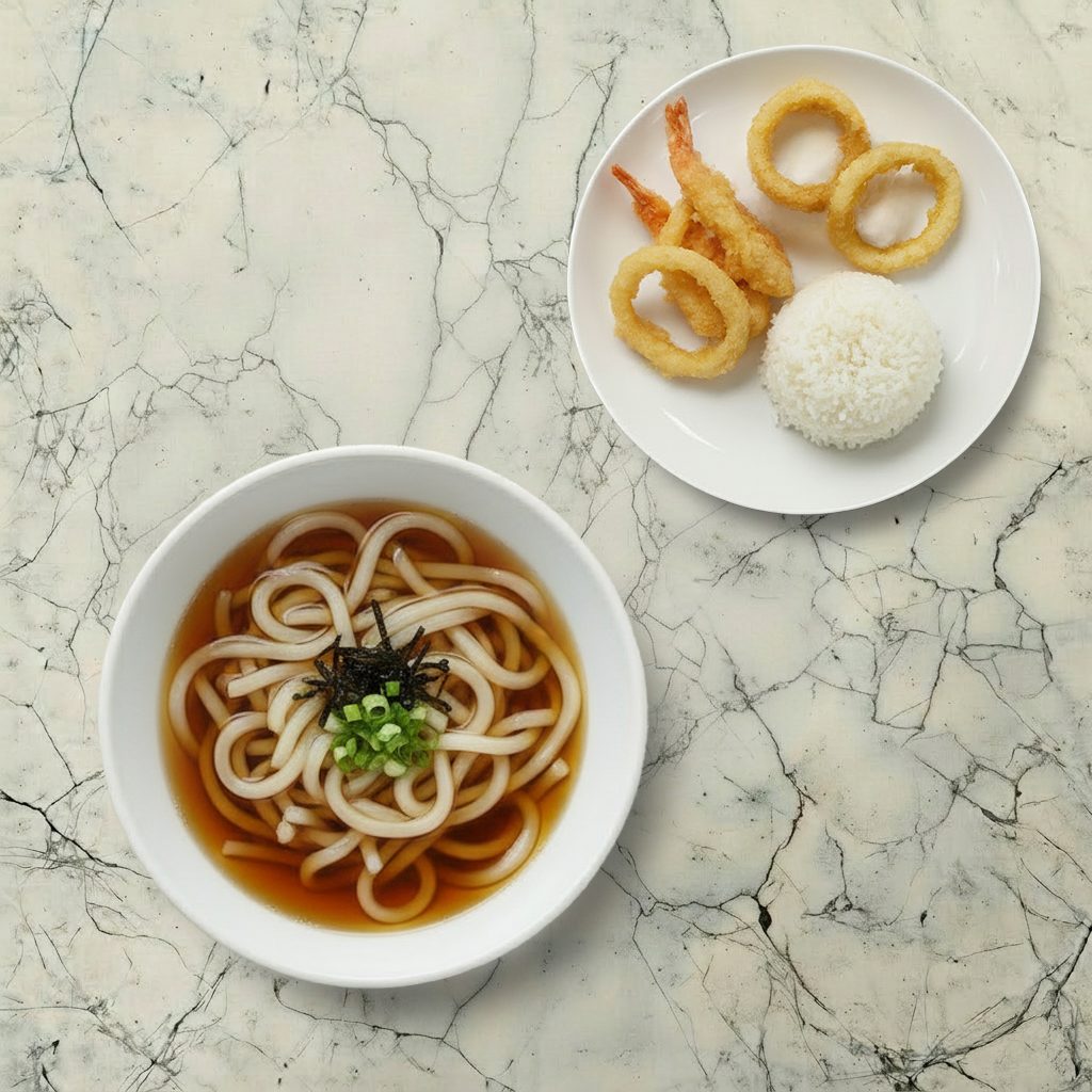Tempura Soup (D).