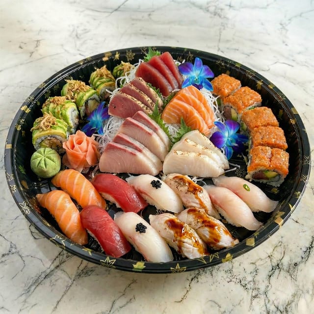 Sushi and Sashimi for 2 (Susawake).