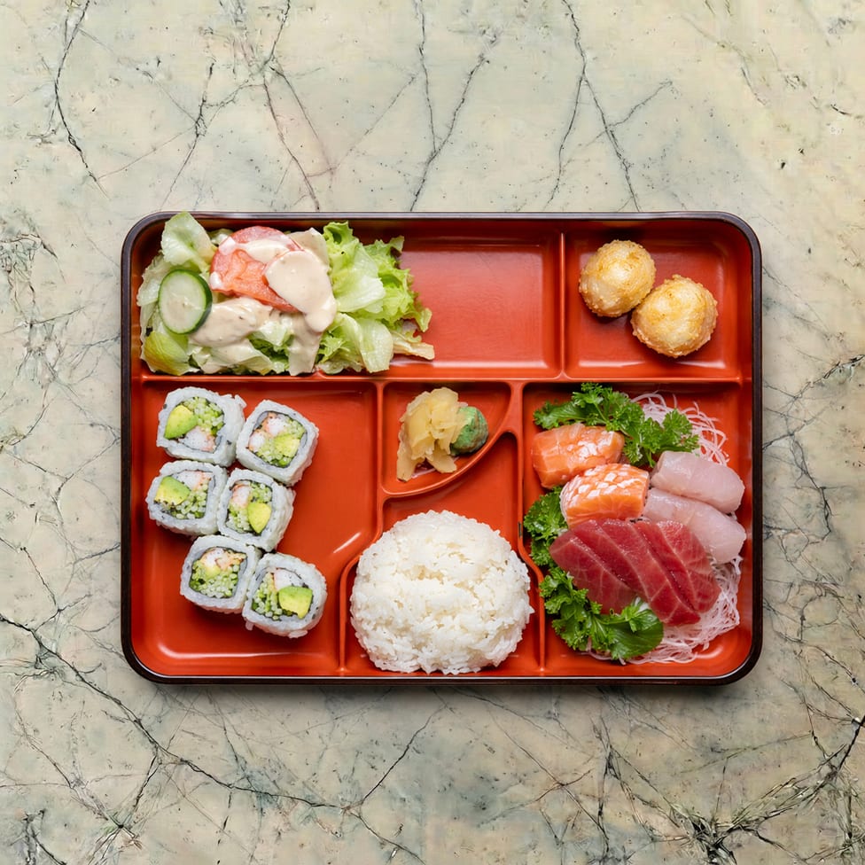 Sashimi Lunch Bento.