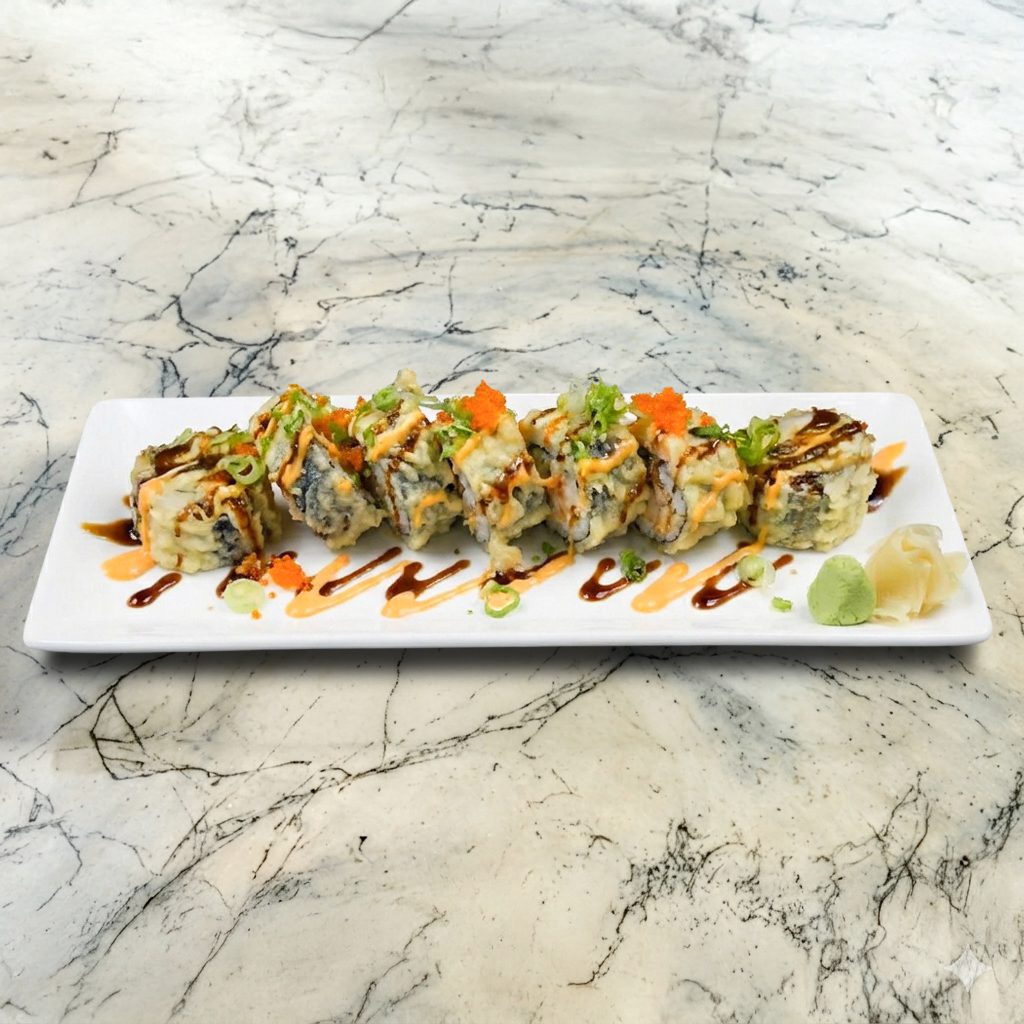 Tempura Spicy Tuna Roll.