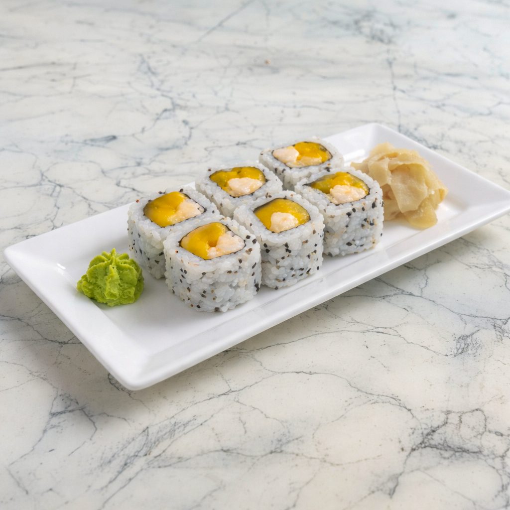 Shrimp Mango Roll.