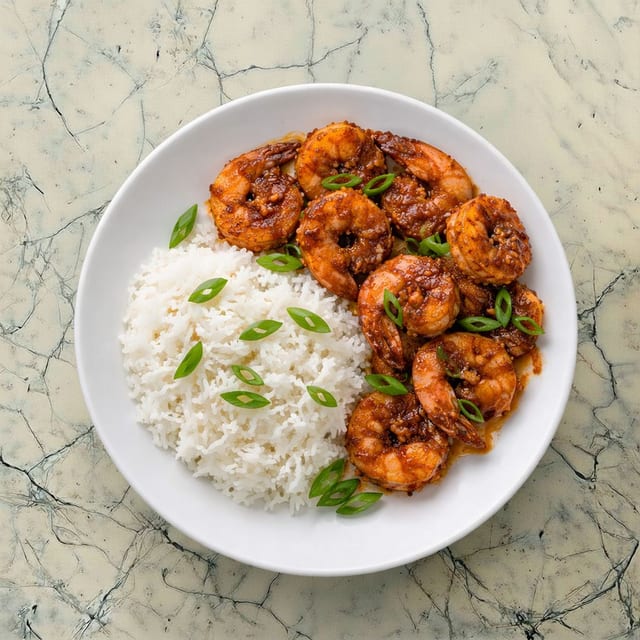 Shrimp teriyaki Lunch.