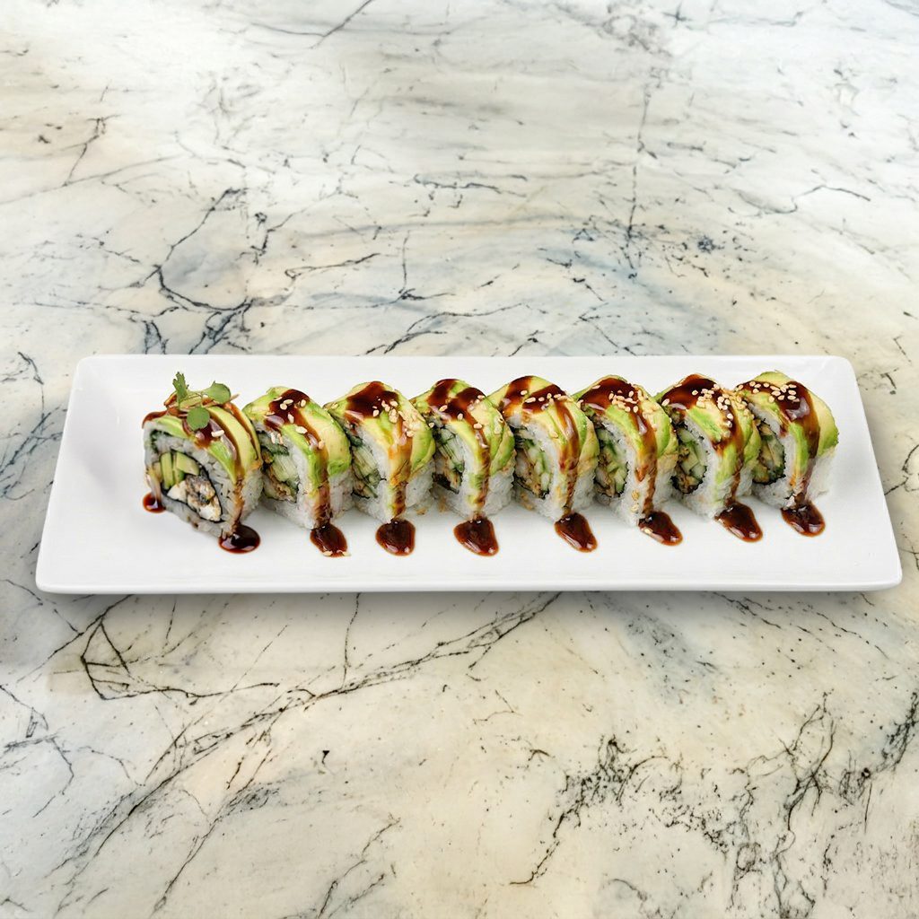 Angry Dragon Roll.