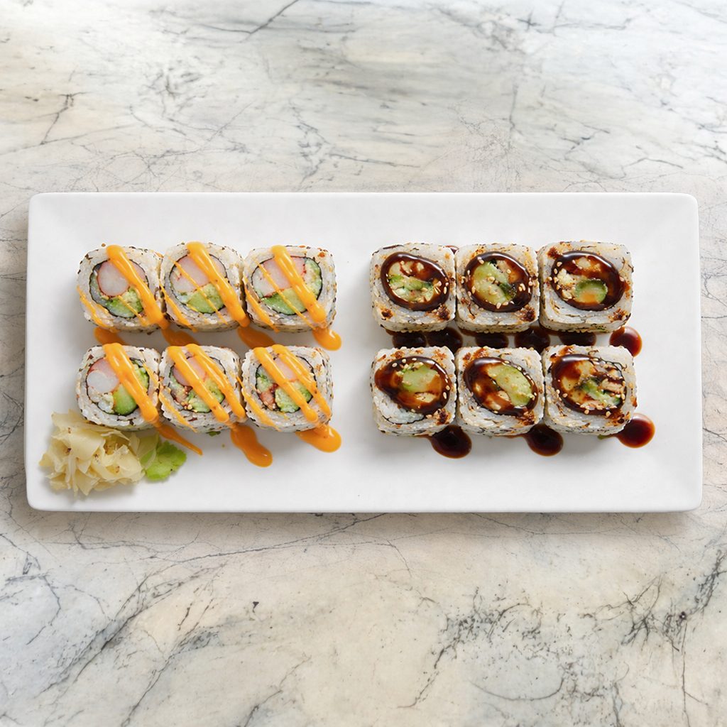 2 Rolls Maki Lunch (From 11.30 - 5. 00 PM).