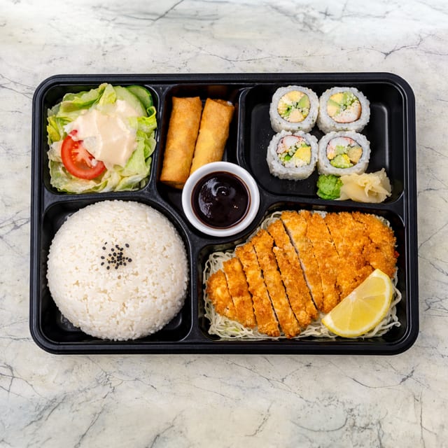 Torikatsu Lunch Bento.