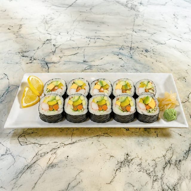 Futomaki full (10 piece) Roll.