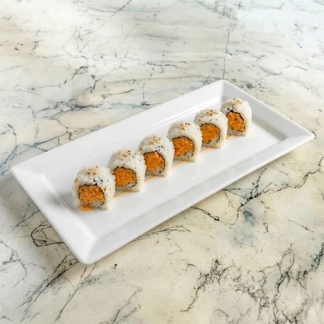 Spicy Salmon Roll.