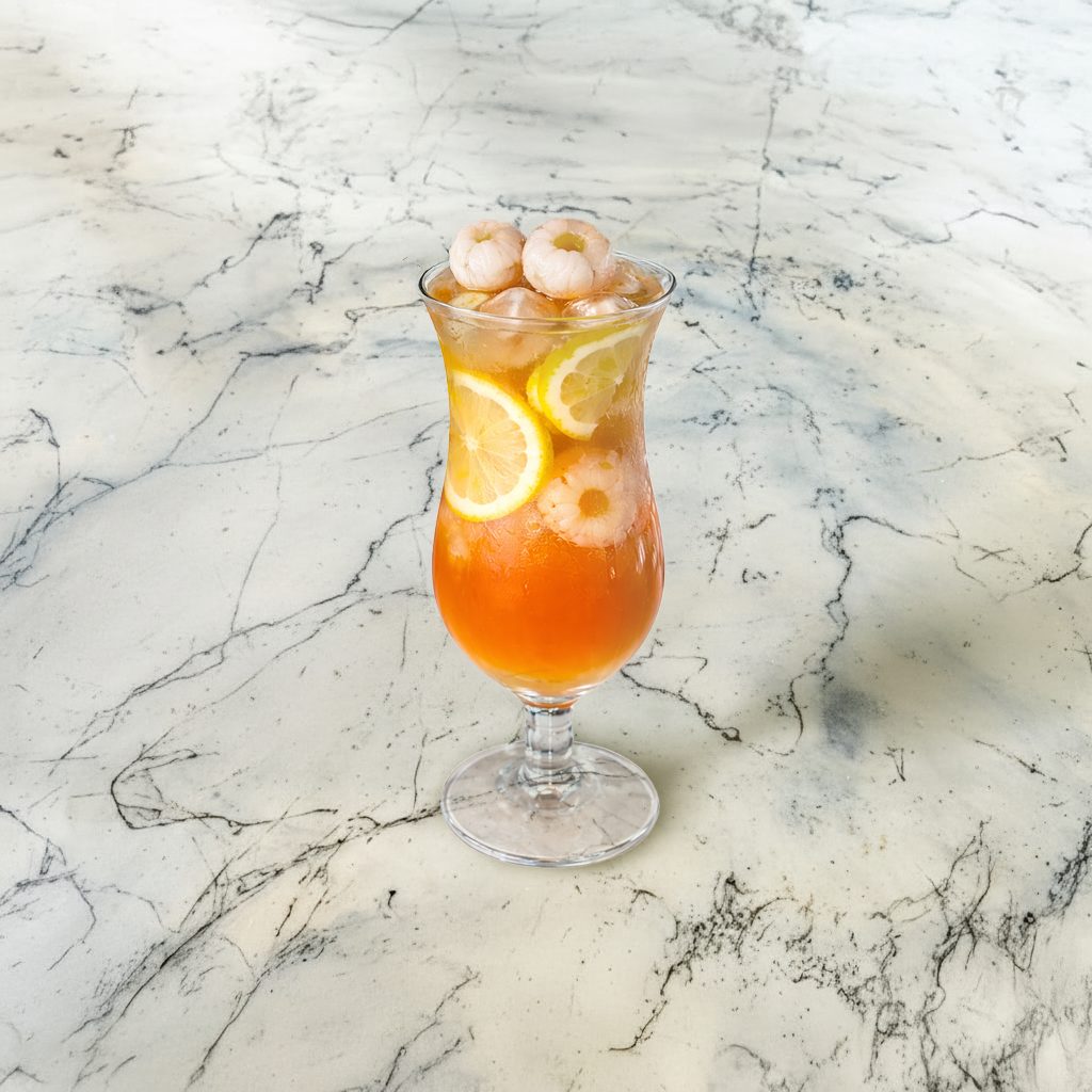 Lychee Colada Mocktail.