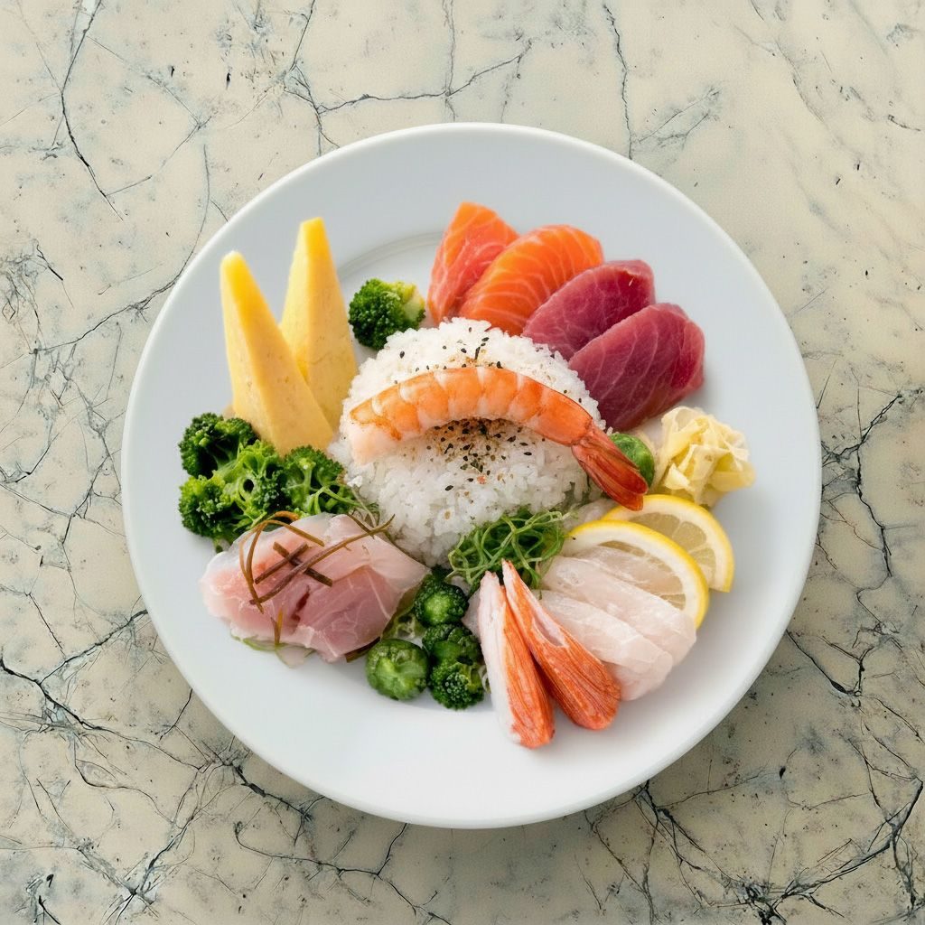 Chirashi Lunch.