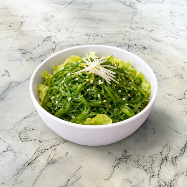 Seaweed salad.