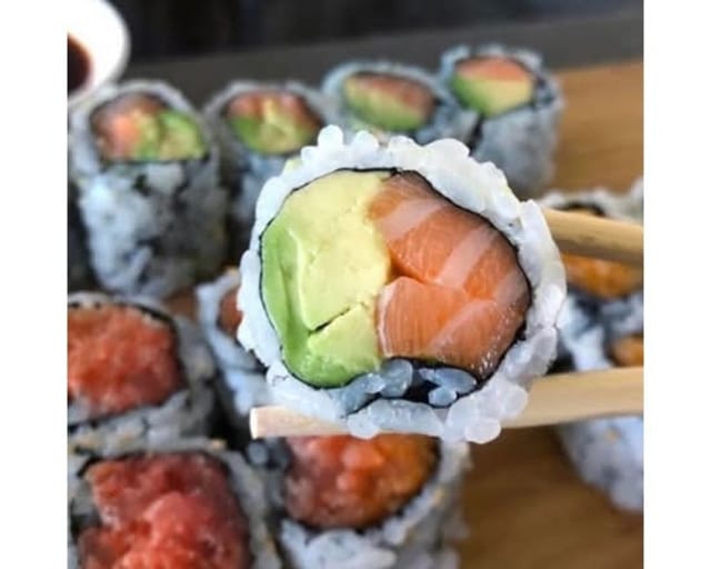 Salmon Avocado Roll.