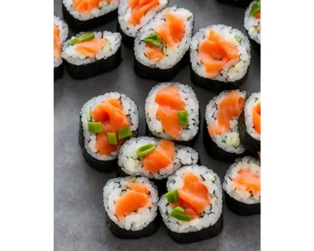 Smoked Salmon roll.