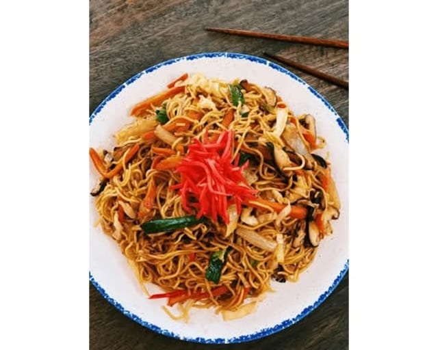 Yaki Soba (Fried Noodle).