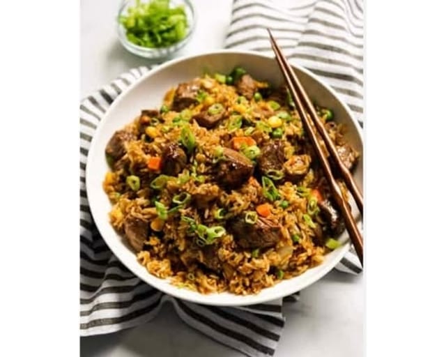 Beef Fried Rice.