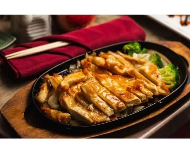 Chicken Teriyaki Dinner.
