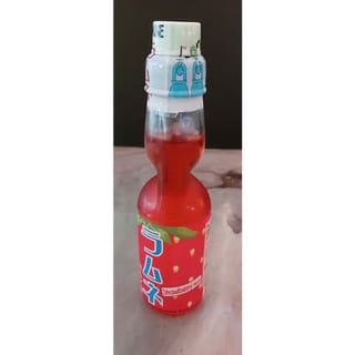 Strawberry Ramune Soda