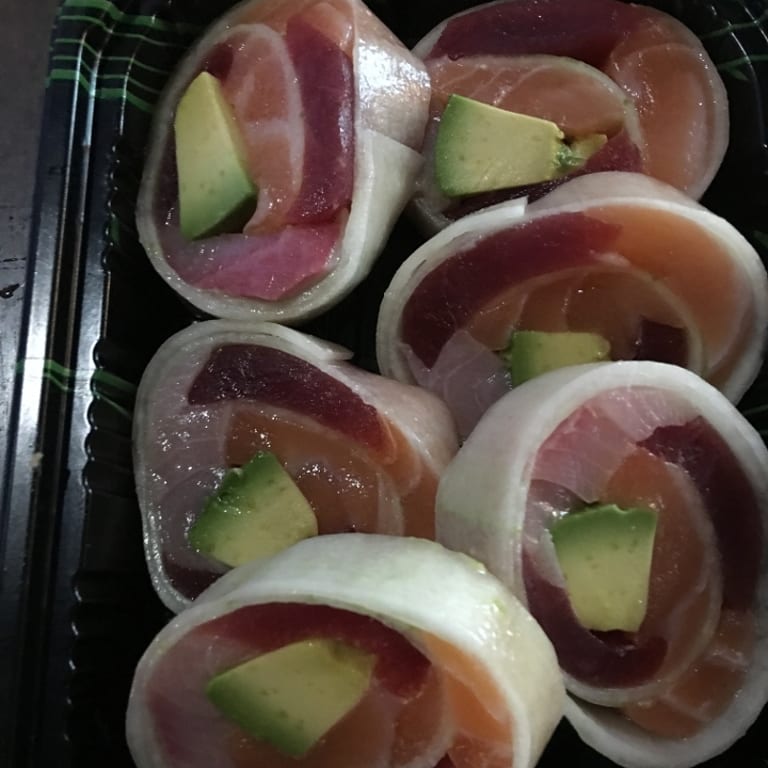 Fresh Fluke Sushi and Seafood Delights