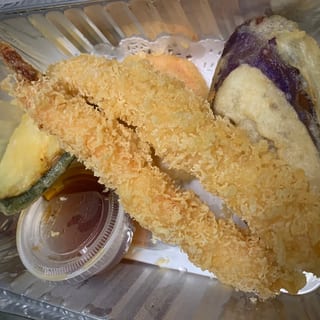 A.Tempura Appetizer (Shrimp and Vegetables)