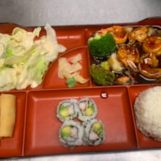 Shrimp Teriyaki Dinner Bento