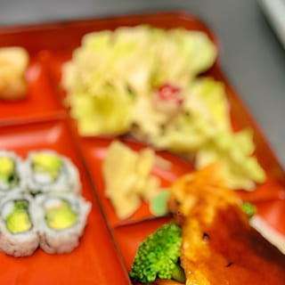 Salmon Teriyaki lunch Bento