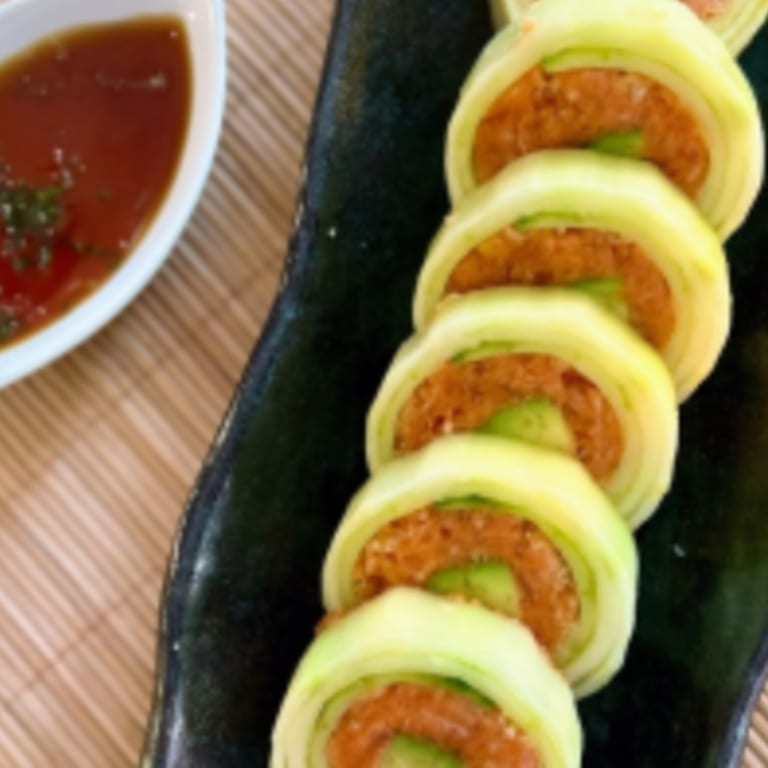 Colorful Rainbow Roll: A Sushi Delight